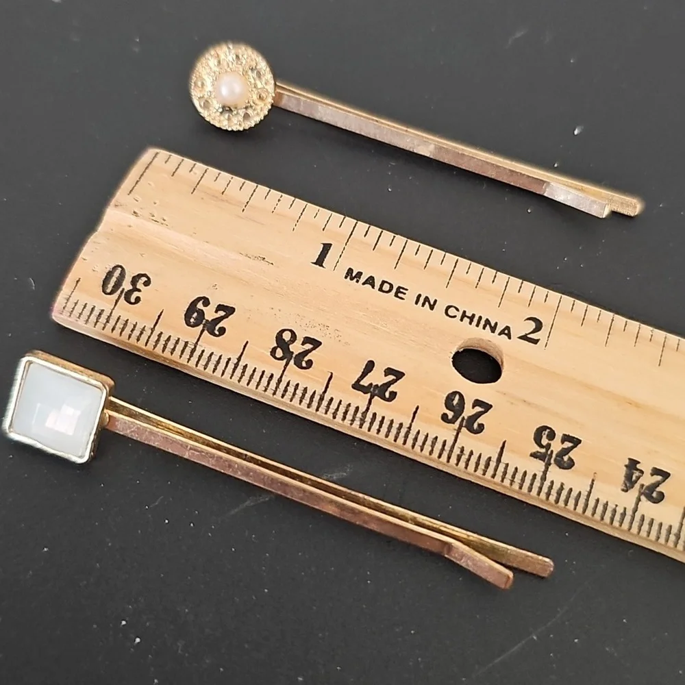 Gold and Pearl Hair Pins 🌠